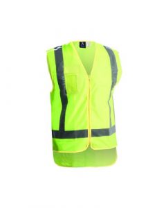 Products: Unisex Fluoro Yellow Hi Vis Vest