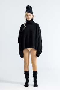 U Turtle Crop | Black