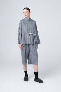 Something Sweater | Slate Plaid