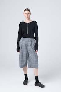 Sale Company Of Strangers: Love Shorts | Slate Plaid