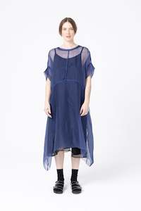 Sale Company Of Strangers: Circle Dress | Cobalt Sheer