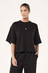 Printemps Waffle Crop Tee | Licorice
