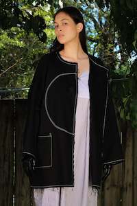 Maru Short Jacket | Black