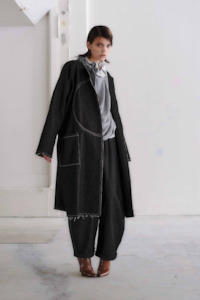 Kaguya Cropped Pants | Black