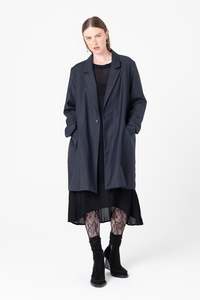 Powersuit Jacket | Charcoal Stripe