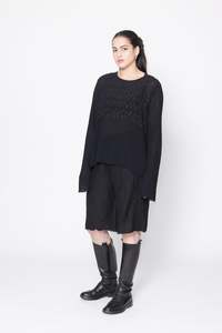 Antagonist Tee | Black Scatter