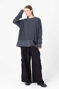 Tangle Sweater | Ink Pinstripe