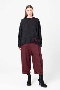 Products: Tangle Sweater | Black Jacquard