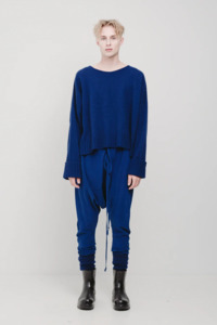 U Crop | Azure