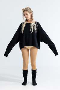 U Crop | Black