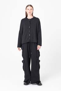 Products: Fine Line Cardigan | Charcoal