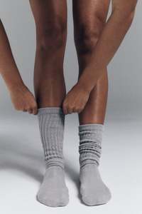 Products: Slouchy Socks Lite | Dove Grey