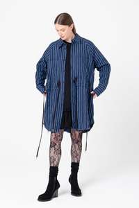 Facts Shirtdress | Denim Stripe
