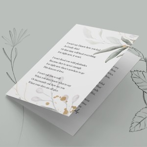 Products: For the hurting A6 card