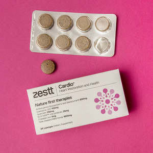 Supplements: ZESTT Cardio+ 24's