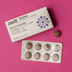 Supplements: ZESTT Breath+ Immunity & Lung Health Lozenges 24's