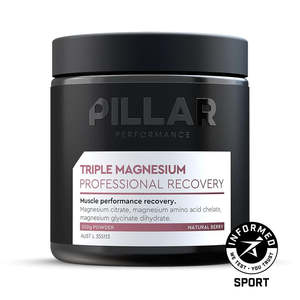 Supplements: Pillar Triple Magnesium Natural Berry 200g