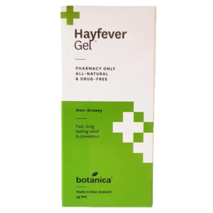 Supplements: Botanica Hayfever Gel 5g