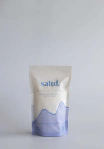 Supplements: saltd. Magnesium Sleep Bath Soak 250g