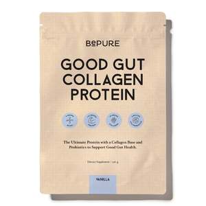 Grocery Protein Powders: BePURE - Good Gut Protein - Vanilla 536g pouch