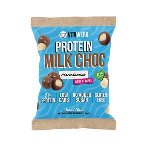 Vitawerx Protein Milk Choc Macadamias