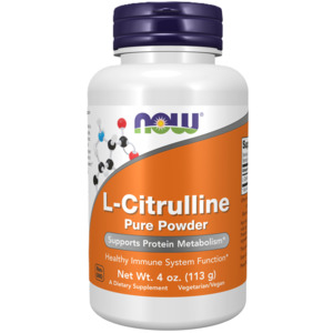 Supplements Immune Support: Now L-Citrulline Powder 113g