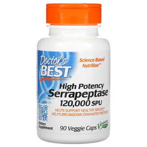 Supplements Immune Support: Doctor's Best Serrapeptase 90's