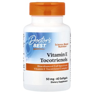 Supplements Immune Support: Doctor's Best Vitamin E Tocotrienols 60's