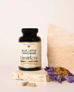 Supplements Energy Support: Kiss the Earth Blue Lotus Lion's Mane Limitless