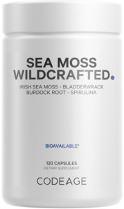 Supplements Immune Support: Codeage - Sea Moss Wildcrafted