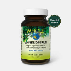 Supplements Female: Whole Earth Womens 50+ Multi