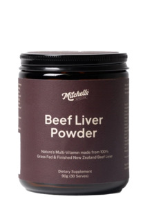 Supplements Wholefood Supplements: Mitchells Beef Liver 90g
