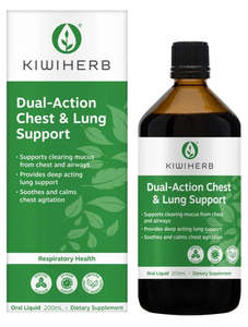 Supplements Immune Support: Kiwiherb Dual-Action Chest & Lung Support