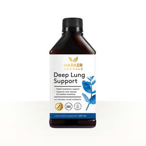 Body Support: Harker Herbals - Deep Lung Support 100ml