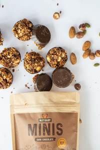 Food: Nutbaby - Minis 50% Dark Chocolate Minis Bag 8's