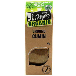 Mrs Rogers Organic Seasoning: Mrs Rogers Organic Ground Cumin 30g