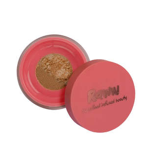 Natural Make Up: RAWW Pomegranate Powder H3 Tan Warm Undertone