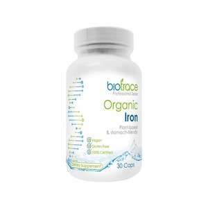 Single Vitamins: Biotrace Organic Iron 30's
