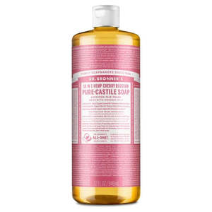 Personal Care Bath 1: Dr Bronners Liquid Soap Cherry Blossom 946ml