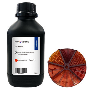 1kg Rigid DL240 Plant-Based Resin - Dark Amber