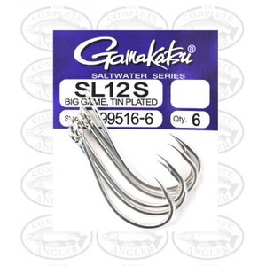 Products: Gamakatsu SL12 6/0 Saltwater Hooks