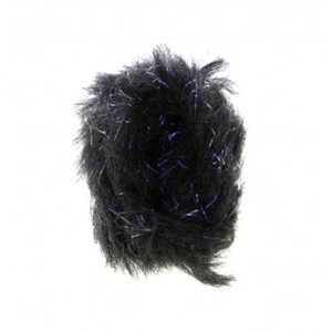Synthetic: Fry Chenille 30mm XXL Black Colour