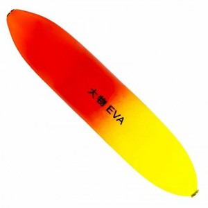 Products: EVA Cigar Float 12cm - Red and Yellow