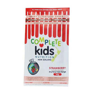 Anytime Kids Strawberry - On the Go Single Serve Sachet (45g)