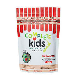 Pouches: Anytime Kids Strawberry Pouch (720g)