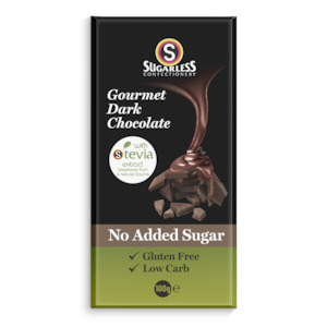 Sugar-Free Gourmet Dark Chocolate 100g