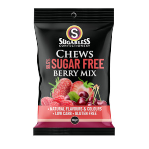 Sugar-Free- Chews- Berry Mix- 70g