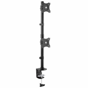 Ergonomics Desk Accessories: StarTech Vertical Desk Mount Dual Monitor Arm, VESA 75x75 & 100x100