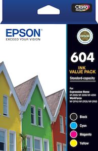 Epson Inkjet Cartridges: 604 Epson Standard Value Pack