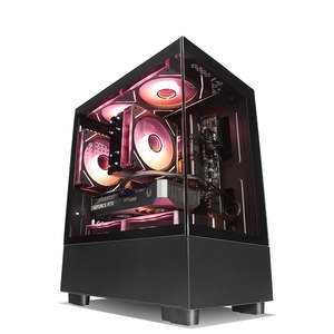 Core Series Gaming Pc: Qubit NEX RTX 5060 Ryzen 5 5600X Gaming PC - BLACK
